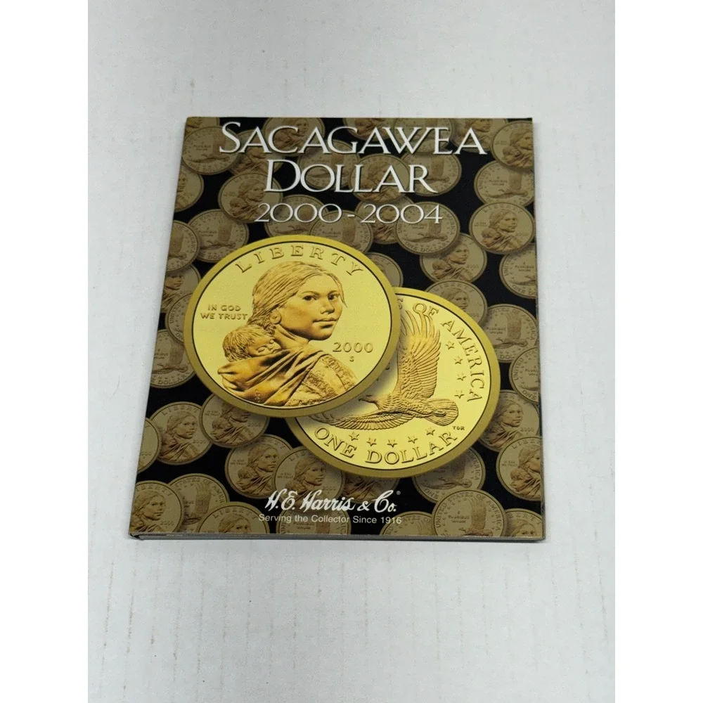 H.E. Harris Sacagawea Dollar Coin Folder 2000-2004 ONE Empty Book